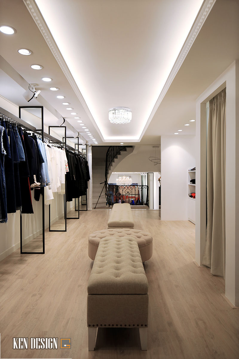 Thiết kế shop thời trang đẹp.